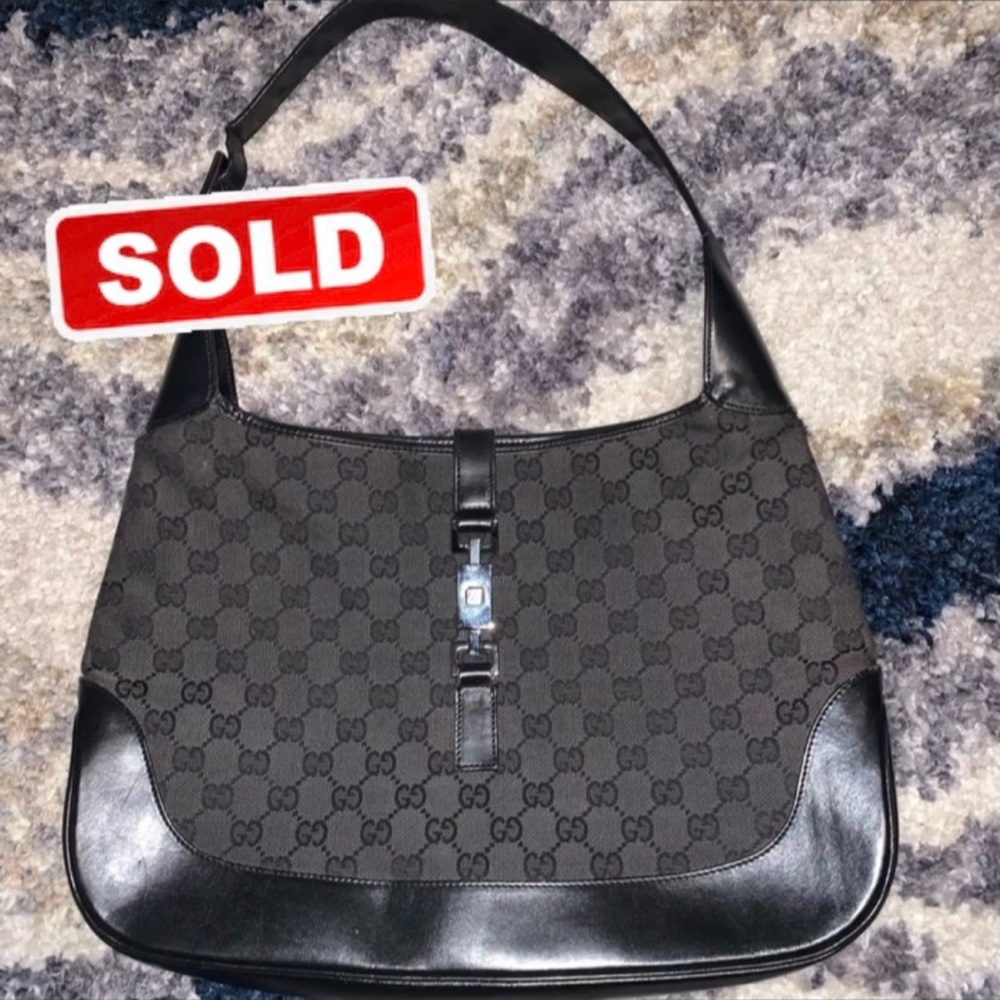 Authentic Large Gucci Jackie O bag - Picture 1 of 7